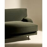 GUBI Flaneur 2-seater sofa, black - Asator 0984, view 2