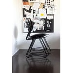 Verpan Flex Stuhl, schwarz