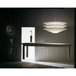 Ingo Maurer Lampada a sospensione Floatation, bianco - rosso, immagine decorativa