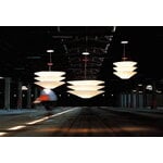 Ingo Maurer Lampada a sospensione Floatation, bianco - rosso, immagine decorativa