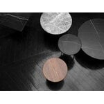 Wendelbo Floema fyrkantigt soffbord, svart - svart marmor