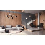 Flos Snoopy bordslampa, svart, dekorationsbild