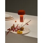 Flos Bellhop portable lamp, brick red, decoration image