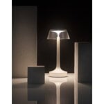 Flos Bon Jour Unplugged table lamp, almost white, decoration image