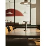 Flos Gustave table lamp, raw aluminium, decoration image