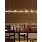 Flos Luce Sferica S3 Pendelleuchte, Glas, klar, dekorationsbild