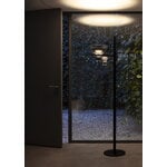 Flos Nocturne 1 floor lamp, bowl, black, decoration image