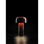 Flos Bellhop portable lamp, brick red, decoration image