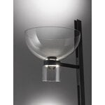 Flos Nocturne 1 floor lamp, bowl, black, decoration image