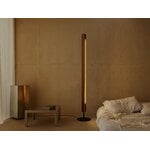 Flos Seki-han floor lamp, brown, decoration image