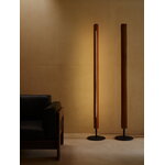 Flos Seki-han floor lamp, brown, decoration image