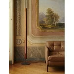 Flos Seki-han floor lamp, brown, decoration image