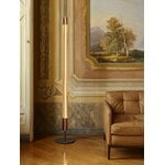 Flos Seki-han floor lamp, brown, decoration image