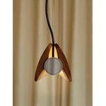 Flos Seki-han suspension lamp, brown, decoration image