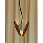Flos Seki-han suspension lamp, brown, decoration image