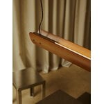 Flos Seki-han suspension lamp, brown, decoration image