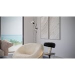 Flos Snoopy bordslampa, svart, dekorationsbild