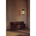 Form & Refine A Line storage bench, 111 cm, smoked oak, decoration image