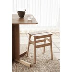 Form & Refine Quatrefoil table, 68 x 68 cm, oak