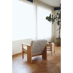 Form & Refine Block lounge chair, oiled oak - Gabriel Grain 61247
