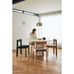 Form & Refine Blueprint tuoli, mustapetsattu tammi - Hallingdal 65 0376