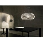 Foscarini Caboche Plus pendant, large, dimmable, clear
