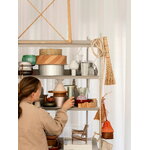 Fritz Hansen Solae portable lamp, light green, decoration image