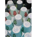 Frizbee Ceramics Super cup, Kawaii, 75 ml, KOTA hellblaugrau, dekorationsbild
