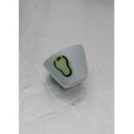 Frizbee Ceramics Super cup, Kawaii, 75 ml, KOTA hellblaugrau, dekorationsbild