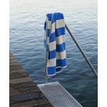 HAY Frotté Stripe bath sheet, blue