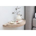Aakjaer Furniture Arcus console shelf, white oil oak, view 2