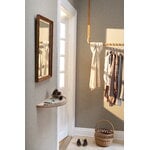 Aakjaer Furniture Arcus console shelf, white oil oak, view 4