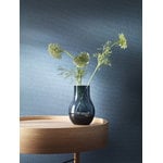 Georg Jensen Cafu vase, medium, blue glass