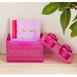 Room Copenhagen Lego Storage Brick 4 Top Lid, glitter medium violet, decoration image