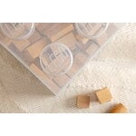 Room Copenhagen Lego Storage Brick 4 Top Lid, glitter translucent, decoration image