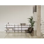 GUBI Fauteuil Beetle Soft, conique noir mat - Cuir Smooth Coffee, image décorative