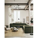 GUBI Gräshoppa table lamp, brass - canvas, decoration image