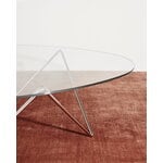 GUBI Pedrera coffee table, chrome