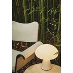 GUBI Obello portable table lamp, frosted glass, decoration image