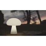 GUBI Obello portable table lamp, frosted glass, decoration image