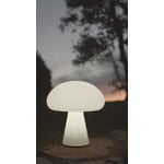 GUBI Obello portable table lamp, frosted glass, decoration image