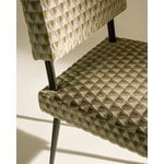 GUBI M-Chair tuoli, mattamusta - Dedar Amuleto 005, näkymä 5