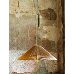 GUBI Lampada a sospensione Tynell A1972, 60 cm, ottone - bambù