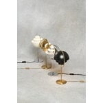 GUBI Lampada da tavolo Multi-Lite, cromo - bianco semi opaco