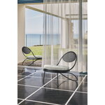 GUBI Copacabana lounge chair, black - Limonta Lorkey 41
