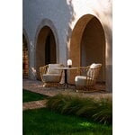GUBI Grace Outdoor Loungesessel, natur - Plutarco 221, dekorationsbild