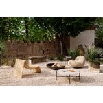 GUBI P3 Outdoor lounge chair, natural, decoration image