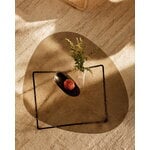 GUBI Pedrera coffee table, black - bronze structured glass, decoration image