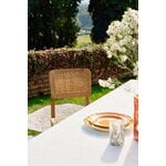 GUBI C-chair Outdoor, teak - HDPE cane, decoration image