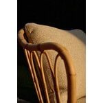 GUBI Grace Outdoor Loungesessel, natur - Plutarco 221, dekorationsbild